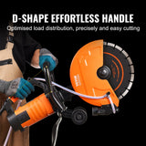Power Saws: VEVOR 30.48cm Electric Concrete Saw Wet/Dry Saw Cutter with Water Pump and Blade