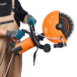 Power Saws: VEVOR 30.48cm Electric Concrete Saw Wet/Dry Saw Cutter with Water Pump and Blade