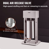 Speciality Appliances: VEVOR Electric Sausage Stuffer 15L Variable Speed Sausage Maker Stainless Steel