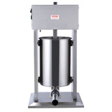 Farm Equipment: VEVOR Electric Sausage Stuffer, 12 L / 25 LBS Vertical Meat Stuffer, 200W Motor, Stepless Speed Control and Foot Pedal, Made of Food-grade 304 Stainless Steel, 5 Stuffing Tubes for Home, Commercial