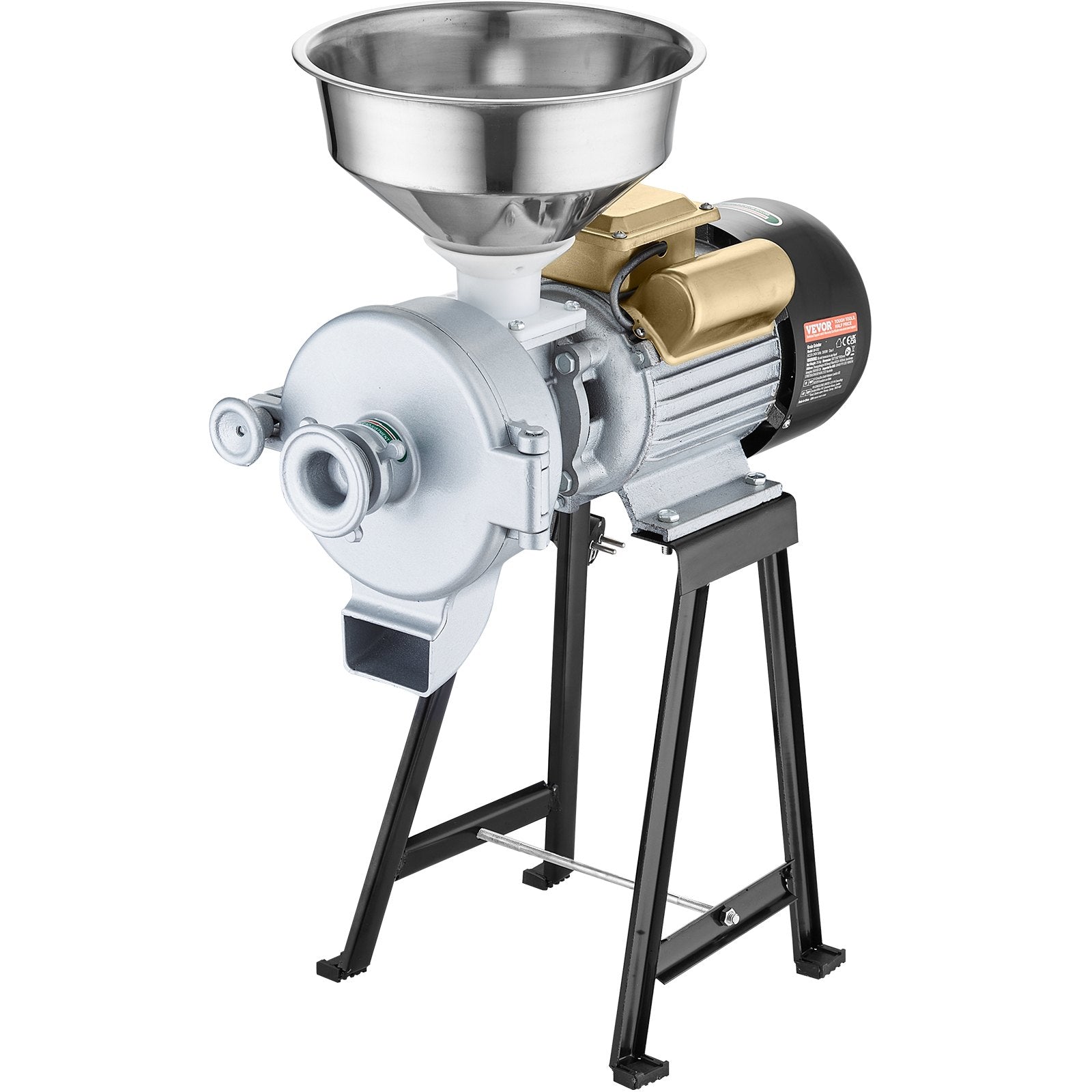 Gardening Tools: VEVOR 3000W Electric Grain Grinder Corn Wheat Flour Cereal Mill Wet & Dry