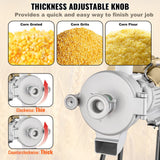 Gardening Tools: VEVOR 3000W Electric Grain Grinder Corn Wheat Flour Cereal Mill Wet & Dry