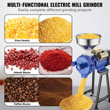 Gardening Tools: VEVOR 3000W Electric Grain Grinder Corn Wheat Flour Cereal Mill Dry Grinder