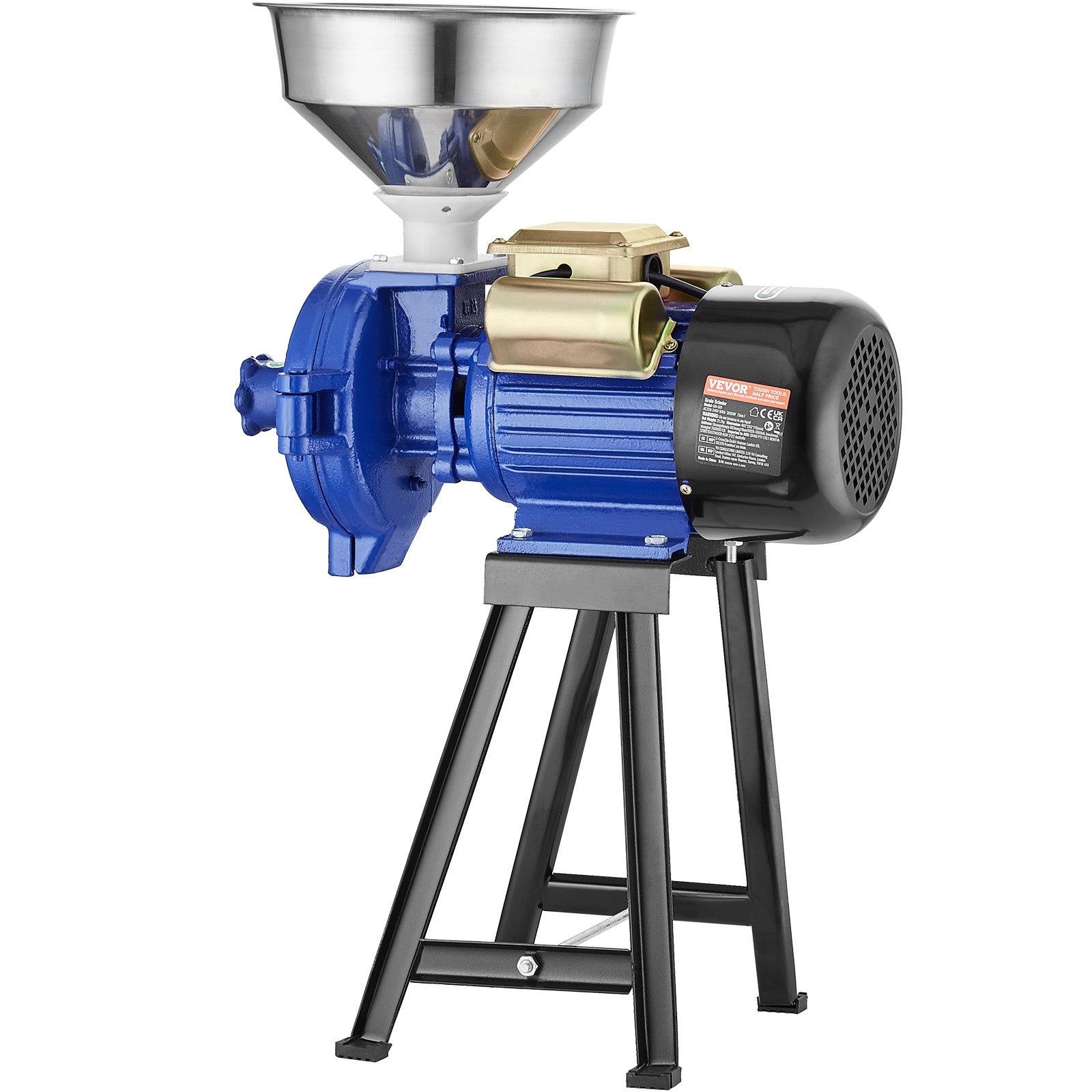 Gardening Tools: VEVOR 3000W Electric Grain Grinder Corn Wheat Flour Cereal Mill Dry Grinder