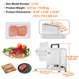 Farm Equipment: VEVOR Commercial Meat Tenderizer, Heavy Duty Stainless Steel Kitchen Tool with Handle, Meat Tong, and Cleaning Brush, 450W Electric Meat Tenderizer Machine for Beef, Turkey, Chicken, Pork, and Fish