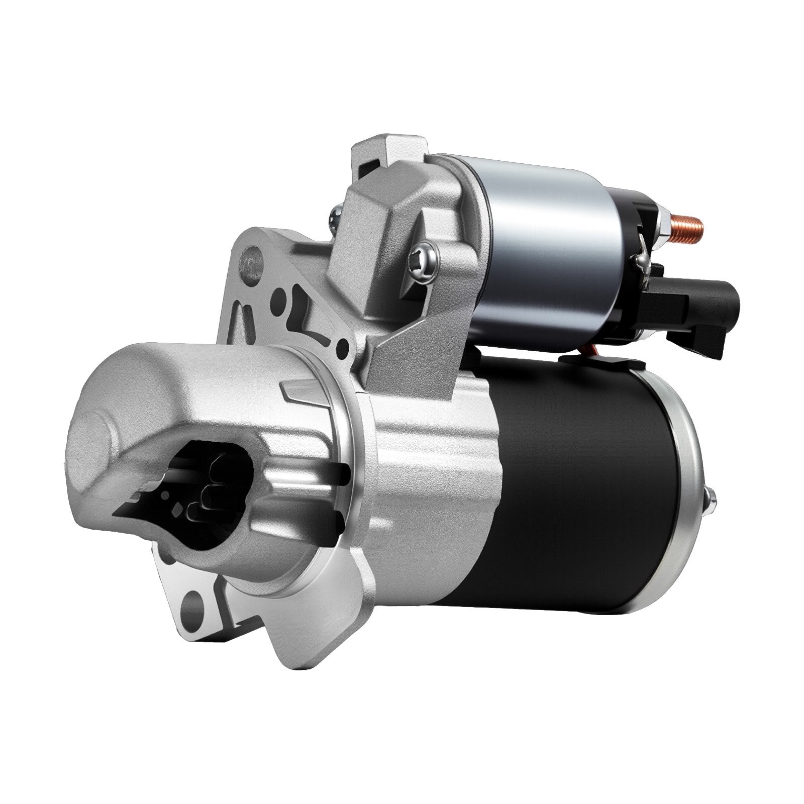 Starter 17986, Starter Motor Replacement Compatible with Buick 3.6L V6 06-08, Cadillac SRX 3.0L V6 10-11, Chevrolet 3.6L V6 09-17, GMC Pontiac Saturn Suzuki, OEM 12588493 M000T35871 31100-78J00