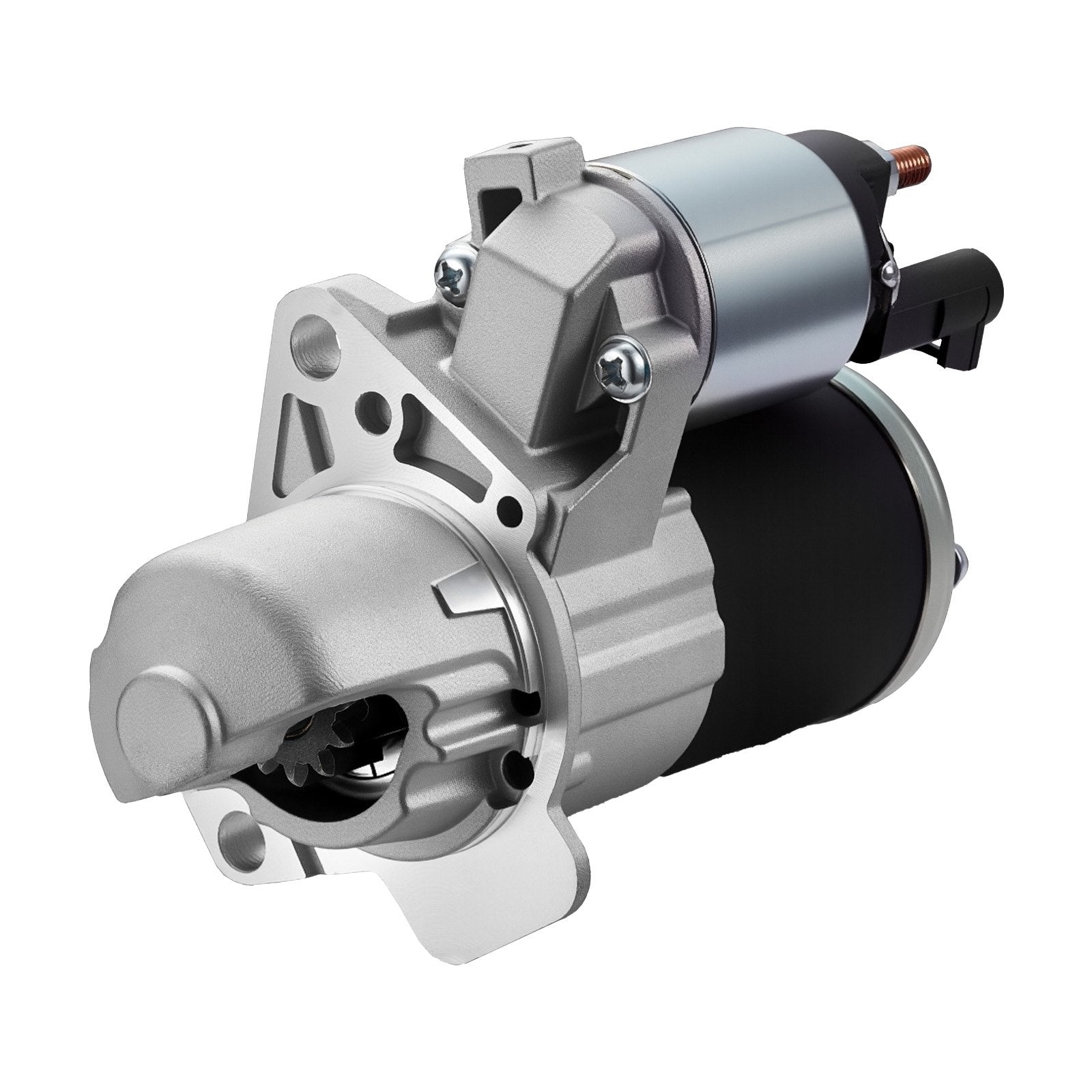 Starter 17986, Starter Motor Replacement Compatible with Buick 3.6L V6 06-08, Cadillac SRX 3.0L V6 10-11, Chevrolet 3.6L V6 09-17, GMC Pontiac Saturn Suzuki, OEM 12588493 M000T35871 31100-78J00