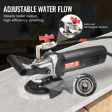 Nail Care: VEVOR Wet Stone Polisher 4-Inch Electric Granite Polisher with 6 Speed & 7 Pads