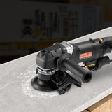 Outdoor Power Equipment: VEVOR Wet Stone Polisher 4-Inch 800W Electric Concrete Polisher 6 Speed 7 Pads