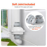 Automotive Repair & Speciality Tools: VEVOR 4" to 4.5" Radon Mitigation Fan System Quiet 380CFM Inline Duct Waterproof