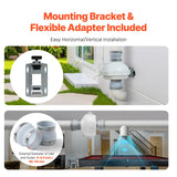 Automotive Repair & Speciality Tools: VEVOR 4" to 4.5" Radon Mitigation Fan System Kit Quiet 190 CFM Inline Duct Fan