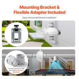 Automotive Repair & Speciality Tools: VEVOR 4" to 3.5" Radon Mitigation Fan System Kit Quiet 260 CFM Inline Duct Fan