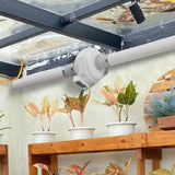 Automotive Repair & Speciality Tools: VEVOR 4" to 3.5" Radon Mitigation Fan System Kit Quiet 260 CFM Inline Duct Fan
