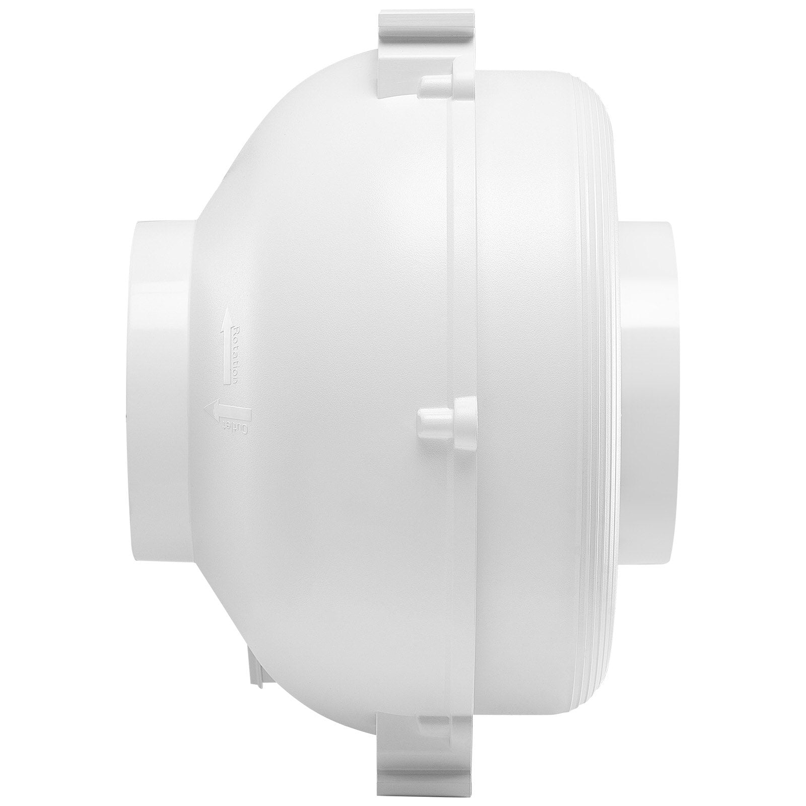 Automotive Repair & Speciality Tools: VEVOR 6" to 4.5" Radon Mitigation Fan System Kit Quiet 380 CFM Inline Duct Fan