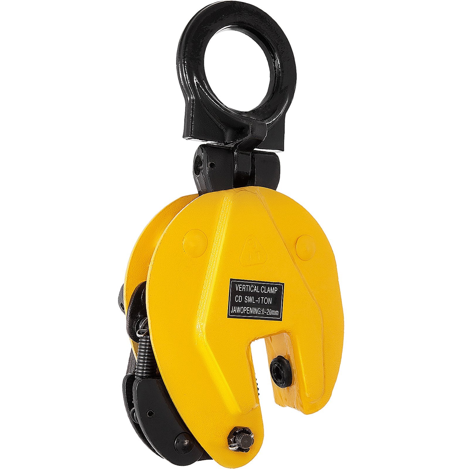 Tool Clamps & Vices: VEVOR 1T Vertical Plate Lifting Clamp Grab Clamp Dog Steel Lift Grip Sling