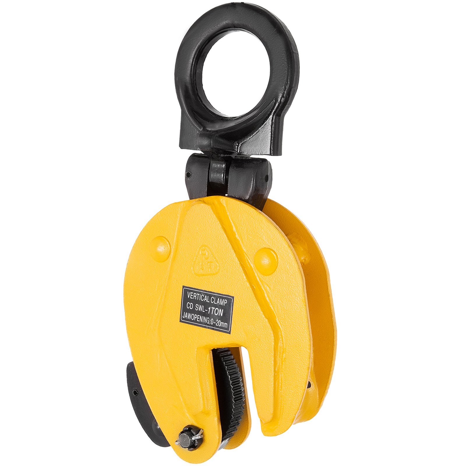 Tool Clamps & Vices: VEVOR 1T Vertical Plate Lifting Clamp Grab Clamp Dog Steel Lift Grip Sling