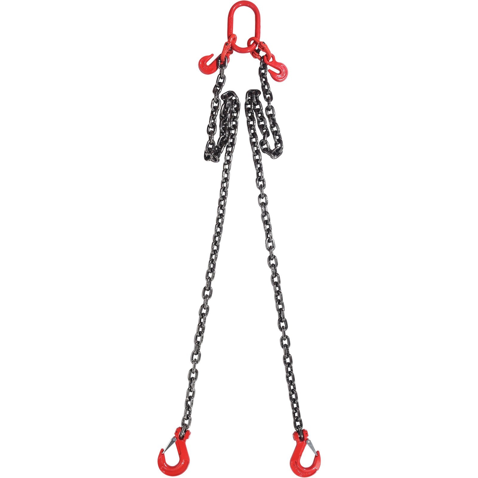 Tool Cabinets: VEVOR Chain Sling, 10 mm x 180 cm Lifting Chains with Hooks, G80 Engine Chain Hoist Lifts, 5 Ton Lifting Sling Chains for Engine Hoist, Engine Lift Chain with 2 Leg Grab Hooks and Adjusters Heavy Duty