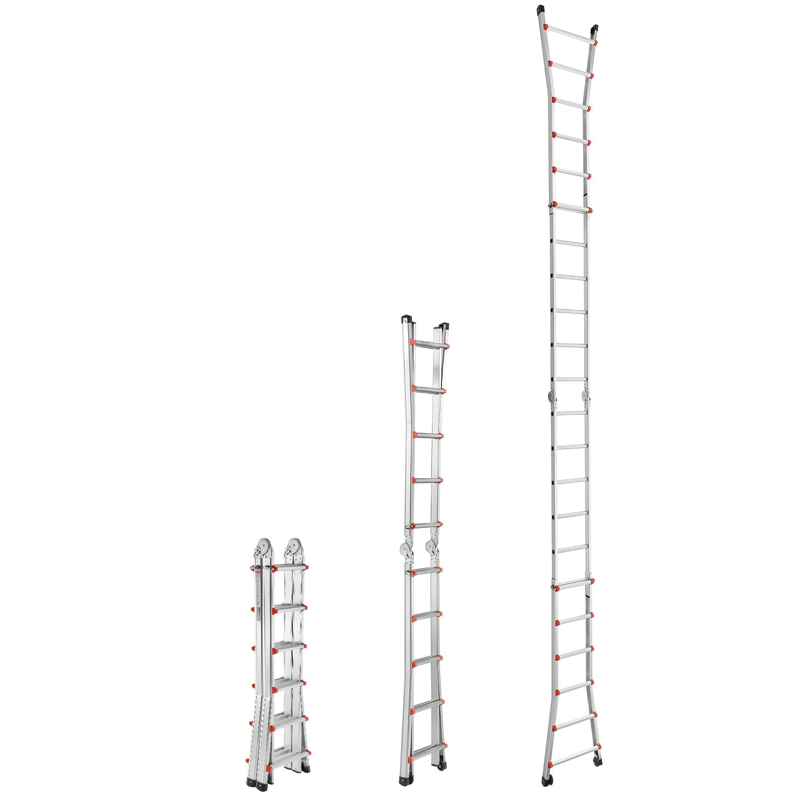 Curtain Accessories: VEVOR Telescoping Ladder A Frame 20 FT Extension Multi-Function for Homework