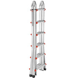 Curtain Accessories: VEVOR Telescoping Ladder A Frame 20 FT Extension Multi-Function for Homework