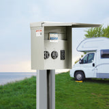 Automotive Repair & Speciality Tools: VEVOR 20/30/50A Temporary RV Power Outlet Box Electrical Outdoor Receptacle Box