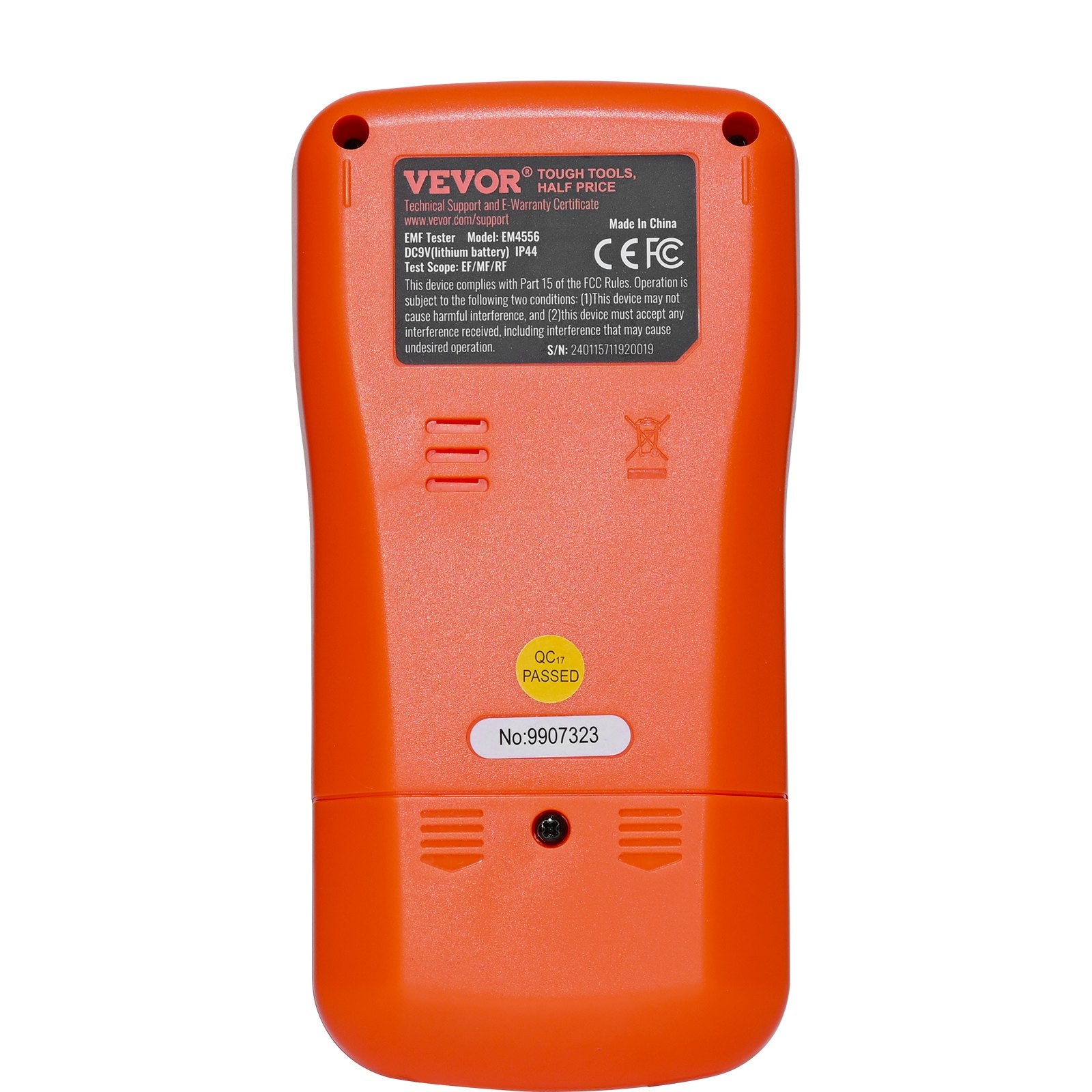 Measuring Tools & Sensors: VEVOR 3-in-1 EMF Meter, 5Hz-6GHz, Handheld Rechargeable Electromagnetic Field Radiation Detector, Digital LCD EMF Tester for EF MF RF Home Inspections Outdoor Ghost Hunting 5G Cell Tower Temperature
