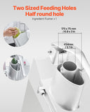 Gardening Tools: VEVOR Food Processor & Vegetable Chopper w/ 6 Blades Food-Grade Stainless Steel
