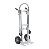 Automotive Parts: VEVOR Aluminum Hand Truck, 2 in 1, 363 kg Max Load Capacity, Heavy Duty Industrial Convertible Folding Hand Truck and Dolly, Utility Cart Converts from Hand Truck to Platform Cart with Rubber Wheels