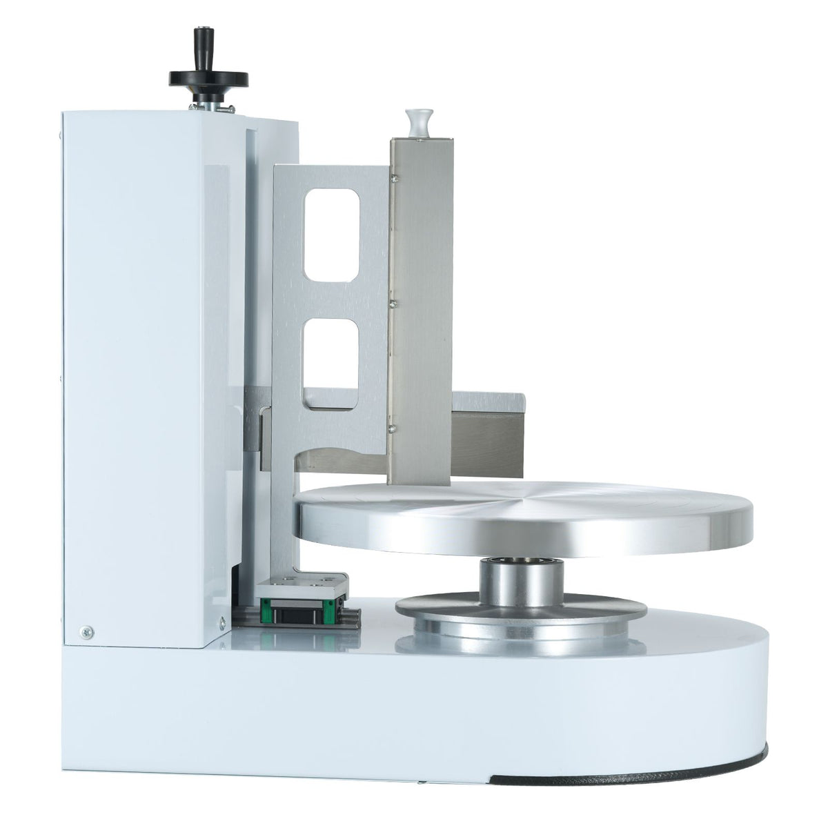 Cake Decorating Machine, Cake Cream Spreading Coating Smearing Machine, Low Noise Cake Frosting Machine, Turntable with Adjustable Scraper, for 4" to 12" Cake, 25-320RPM Rotating Speed, White