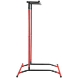 Weightlifting Machines & Racks: VEVOR Power Tower Dip Station, 2-Level Height Adjustable Pull Up Bar Stand, Multi-Function Strength Training Workout Equipment, Home Gym Fitness Dip Bar Station, 220LBS Weight Capacity, Black & Red