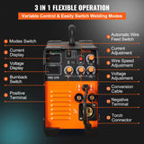 Welding Guns & Plasma Cutters: Vevor Mig Welder Welding Machine MIG-270 MIG MMA TIG IGBT DC Inverter Welder Digital Display