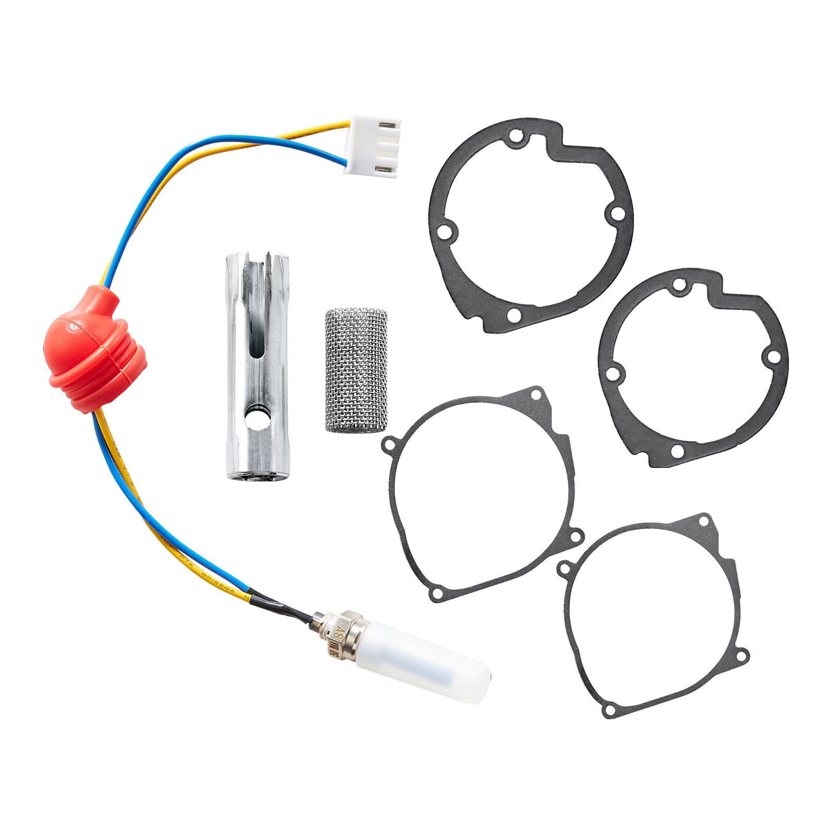 8V Glow Plug Repair Kit, Glow Plug Heater Repair Parking Heater Maintenance Kit with Atomization Mesh, Compatible with 2KW 5KW 8KW Diesel Air Heaters Models, Diesel Heaters Parts for Car Truck