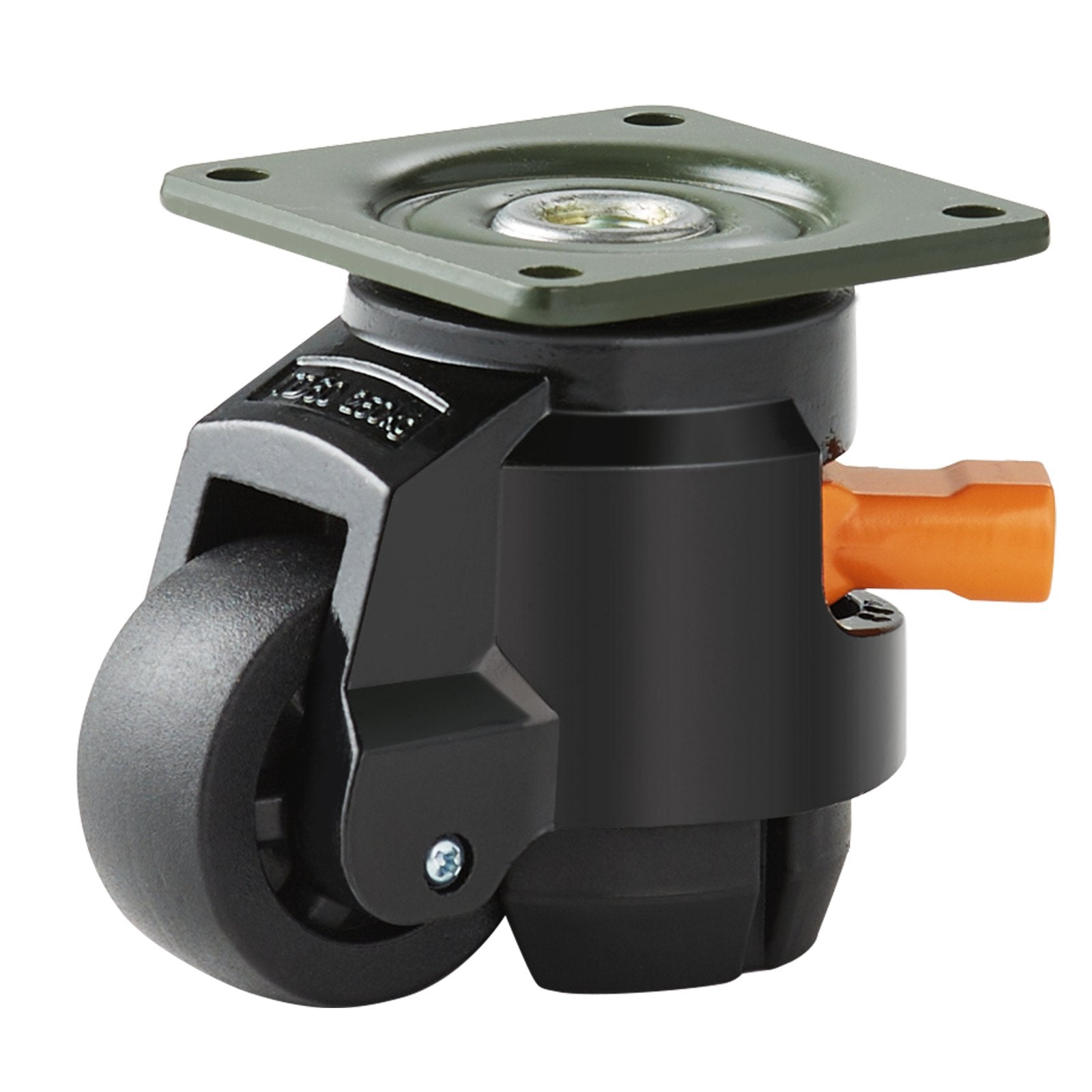 Gardening Tools: VEVOR Leveling Casters, Set of 4, 500 kg Total Load Capacity, 50.8 mm, Heavy Duty with Upgraded Handle Design, 360 Degree Swivel Caster Wheels, Adjustable Casters with Feet for Workbench, Machine