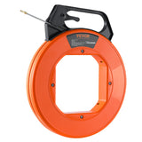 Power & Electrical Supplies: VEVOR Fish Tape, 100 ft, 3/16-inch, Fiberglass Wire Puller with Optimized Housing and Handle, Easy-to-Use Cable Puller Tool, Flexible Wire Fishing Tools for Wall and Electrical Conduit, Non-Conductive