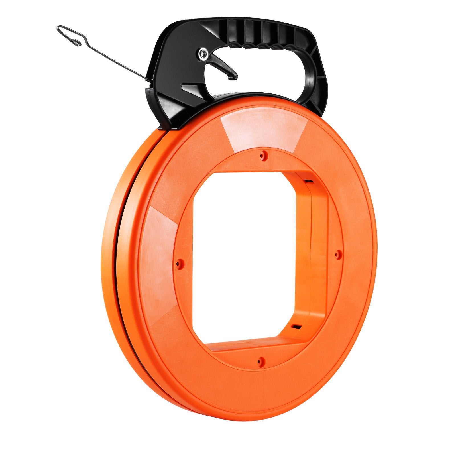 Power & Electrical Supplies: VEVOR Fish Tape, 36.58 m, 3 mm, Steel Wire Puller with Optimized Housing and Handle, Easy-to-Use Cable Puller Tool, Flexible Wire Fishing Tools for Walls and Electrical Conduit, Non-Conductive