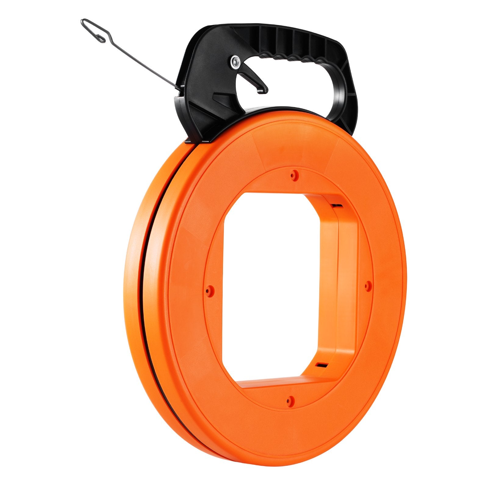 Power & Electrical Supplies: VEVOR Fish Tape, 36.58 m, 3 mm, Steel Wire Puller with Optimized Housing and Handle, Easy-to-Use Cable Puller Tool, Flexible Wire Fishing Tools for Walls and Electrical Conduit, Non-Conductive
