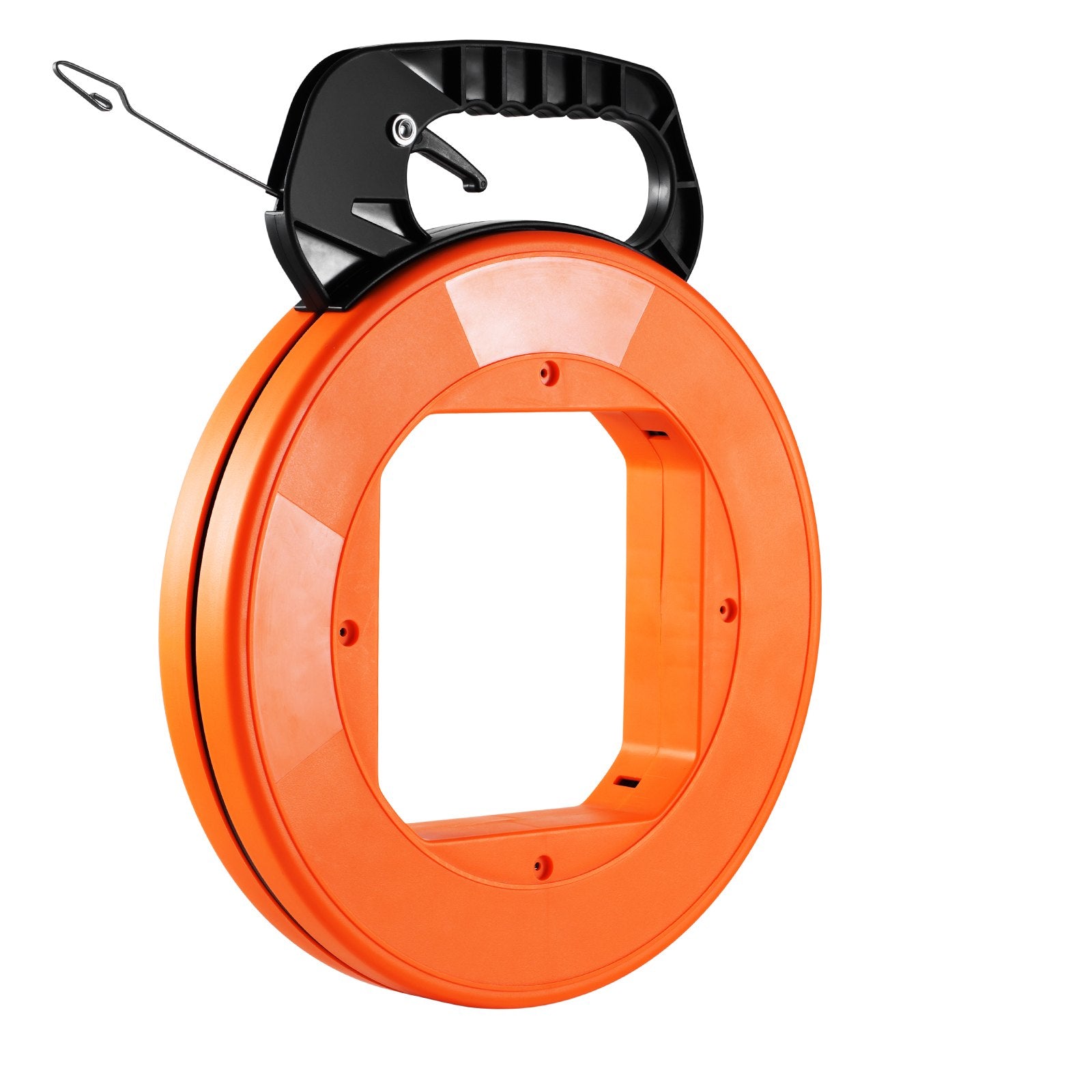 Power & Electrical Supplies: VEVOR Fish Tape, 36.58 m, 3 mm, Steel Wire Puller with Optimized Housing and Handle, Easy-to-Use Cable Puller Tool, Flexible Wire Fishing Tools for Walls and Electrical Conduit, Non-Conductive