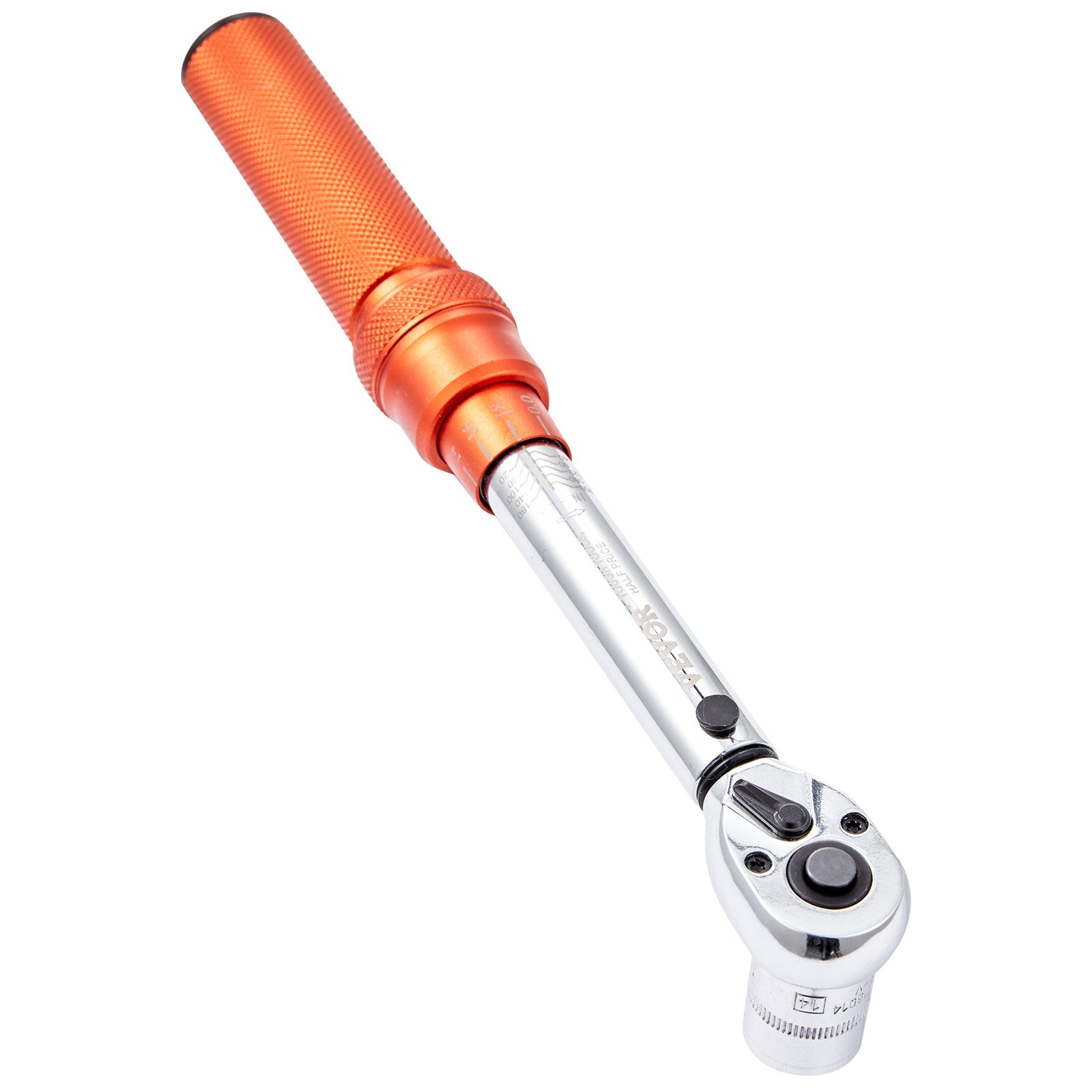 Tool Sockets: VEVOR Torque Wrench Adjustable Torque Wrench 1/4" Drive 20-200in.lb/2.3-23Nm