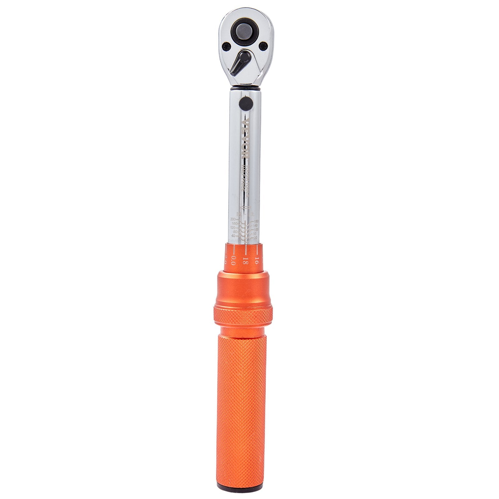 Tool Sockets: VEVOR Torque Wrench Adjustable Torque Wrench 1/4" Drive 20-200in.lb/2.3-23Nm