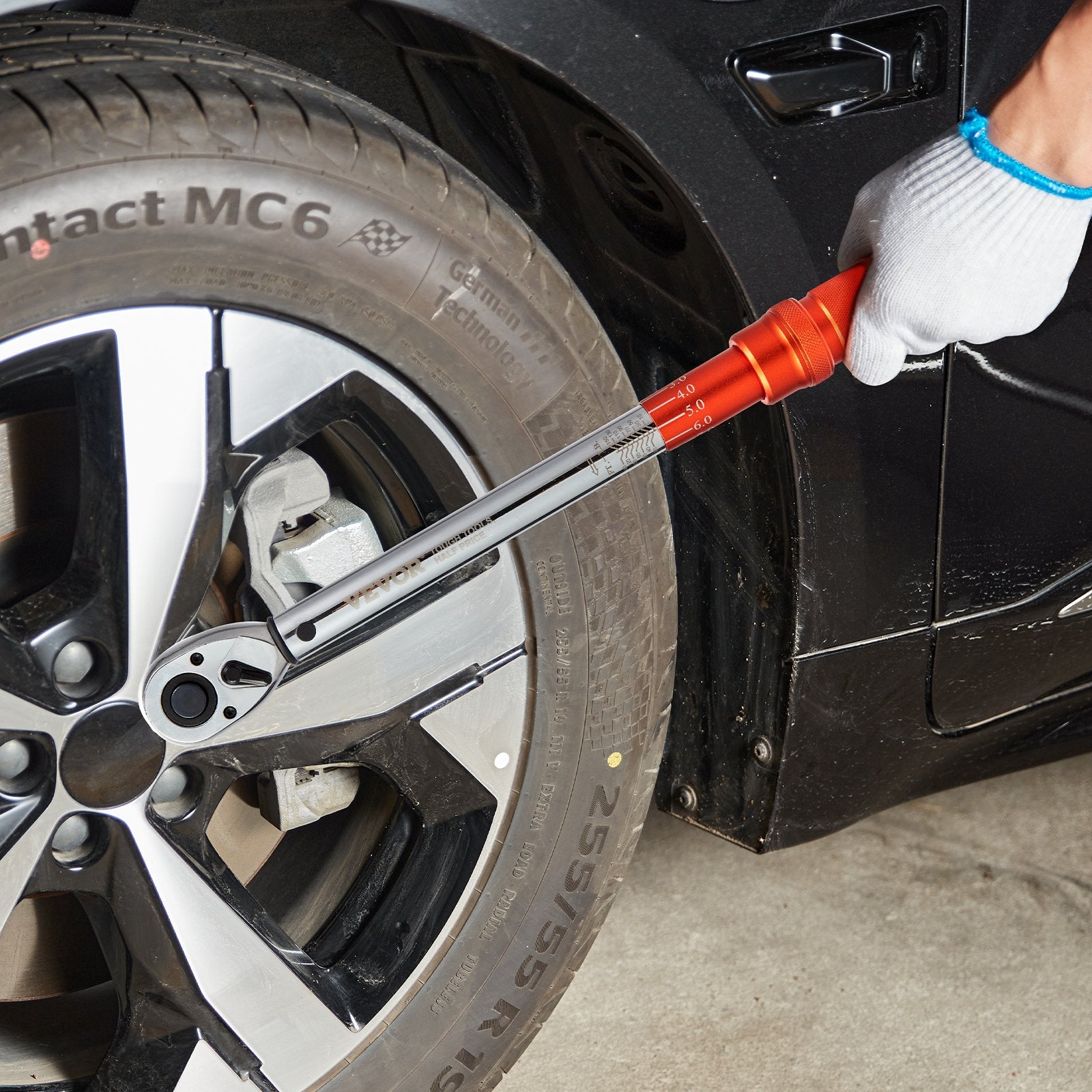 Fence & Gate Accessories: VEVOR Torque Wrench Adjustable Torque Wrench 1/2" Drive 10-150ft.lb/14-204n.m