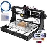 Hand Tools: VEVOR CNC 3018 Pro CNC 3018 300×180×45 mm CNC Machine GRBL Control Mini Engraver with Offline Controller 3 Axis Engraving Machine for Carving Milling Plastic, Acrylic, PVC and Wood