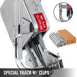 Food Storage: VEVOR Manual U-shape Sausage Clipper Clipping Machine Food Clipping Maker for Sausage Packing Sealing with 2 Boxes of Buckles 8000pcs