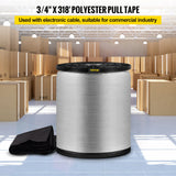Automotive Repair & Speciality Tools: VEVOR 6000Lbs Polyester Pull Tape, 528\' x 1"" Flat Tape for Wire & Cable Conduit Work Variable Functions, Flat Rope for Pulling/Loading/Packing in Any Weather CONDITON