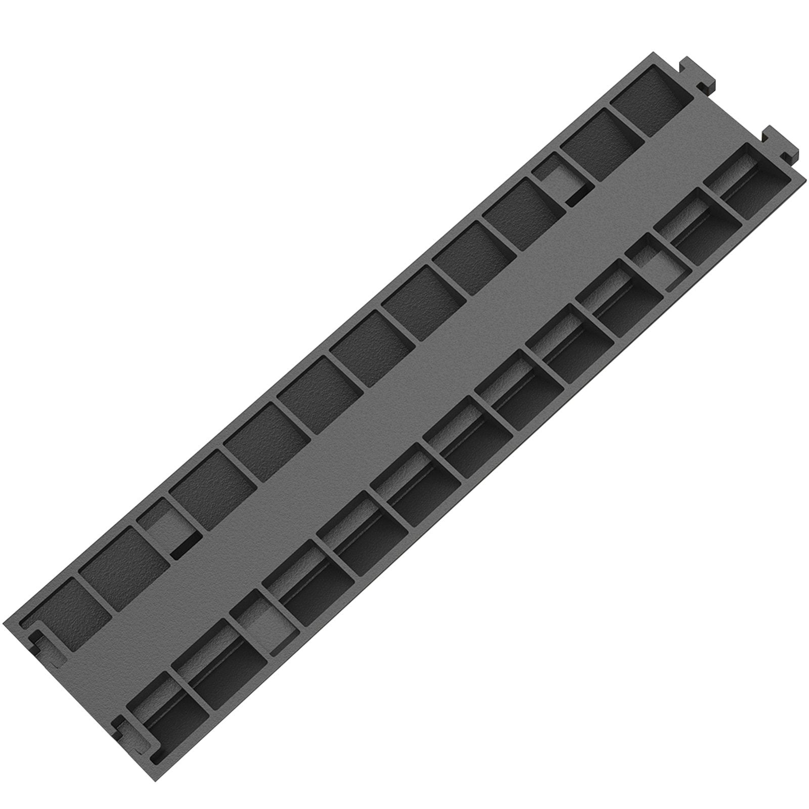 Automotive Repair & Speciality Tools: VEVOR Cable Protector Ramp, 5 Packs 2 Channels Speed Bump Hump, Rubber Modular Speed Bump Rated 11000 LBS Load Capacity, Protective Wire Cord Ramp Driveway Rubber Traffic Speed Bumps Cable Protector