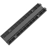Automotive Repair & Speciality Tools: VEVOR Cable Protector Ramp, 5 Packs 2 Channels Speed Bump Hump, Rubber Modular Speed Bump Rated 11000 LBS Load Capacity, Protective Wire Cord Ramp Driveway Rubber Traffic Speed Bumps Cable Protector