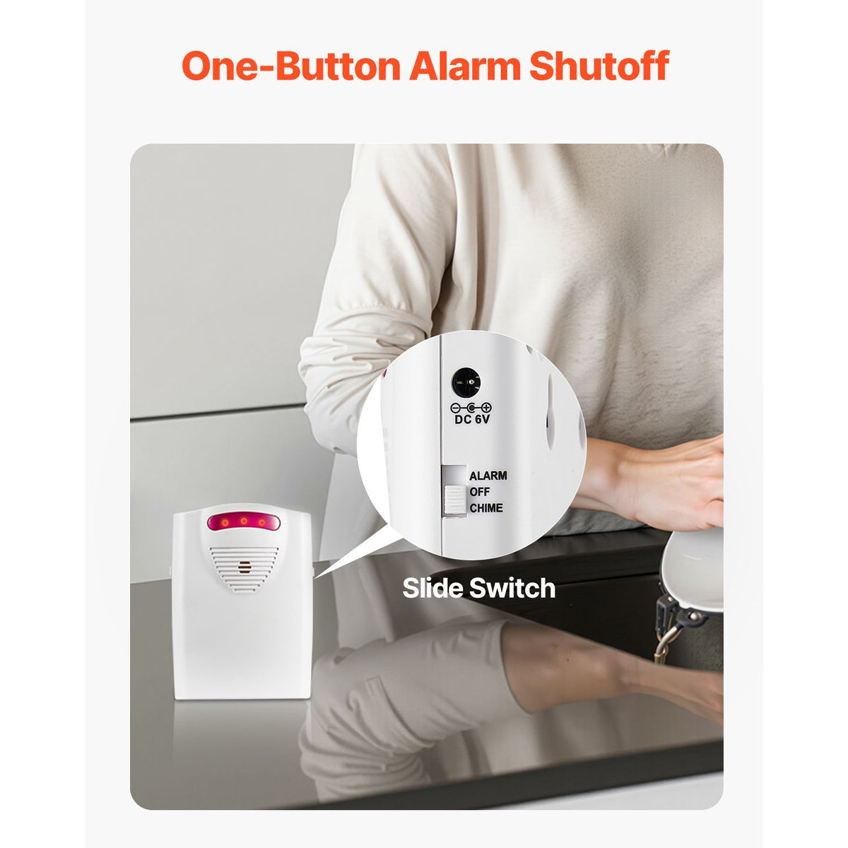 Bed Alarm System for Elderly Adults, 14 x 30-inch Wireless Bed Sensor Pad with Pager, Safety Bed Alarms and Fall Prevention Pad for Home, Hospital, Rehabilitation Center