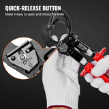Cutters: VEVOR Ratcheting Cable Cutter, 250mm Ratchet Wire and Cable Cutter, Cut up to 240 mm², with Comfortable Grip Handles, Easy to Use Quick-Release Lever, Silicon-Manganese Spring Steel Blade