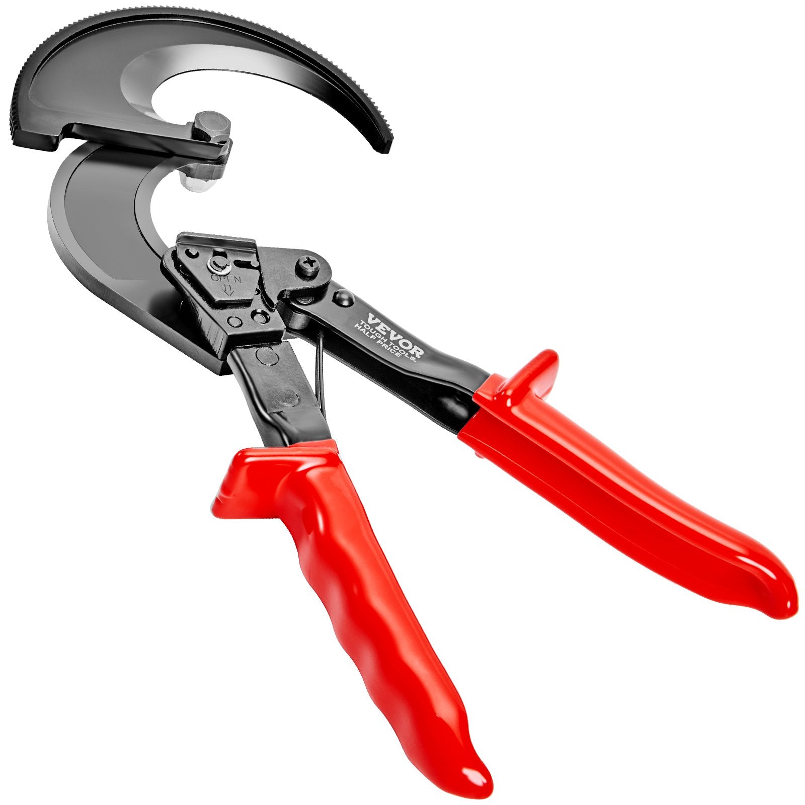 Cutters: VEVOR Ratcheting Cable Cutter, 280mm Ratchet Wire and Cable Cutter, Cut up to 400 mm², with Comfortable Grip Handles, Easy to Use Quick-Release Lever, Silicon-Manganese Spring Steel Blade