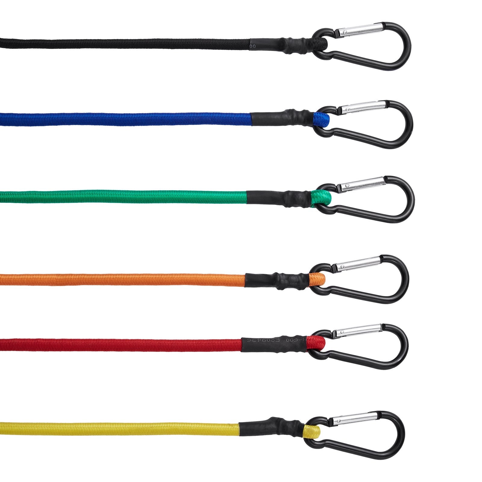 Automotive Repair & Speciality Tools: VEVOR 30 Pcs Bungee Cords Set 8mm Heavy Duty Bungee Straps with Steel Carabiners