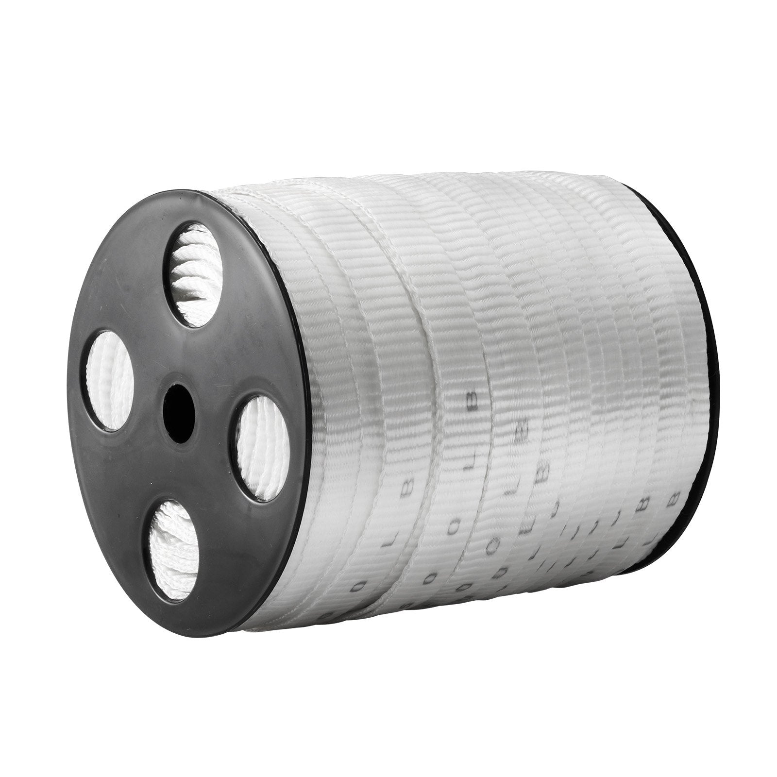 Tape & Dispensers: VEVOR Polyester Pull Tape, 1.9 cm x 80.8 m Mule Tape Flat Rope, 1134 kgf Tensile Capacity, Printed Webbing Cable Pulling Tape for Packaging, Gardening, Commercial Electrical, Conduit Work, White