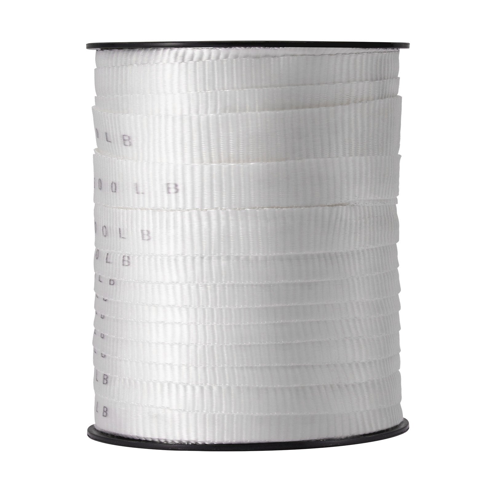 Tape & Dispensers: VEVOR Polyester Pull Tape, 1.9 cm x 80.8 m Mule Tape Flat Rope, 1134 kgf Tensile Capacity, Printed Webbing Cable Pulling Tape for Packaging, Gardening, Commercial Electrical, Conduit Work, White